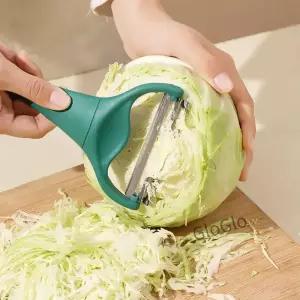 휴대용 양배추 슬라이서 채칼 이중 스테인리스 필러 다기능 야채 다지기 감자 오이 등