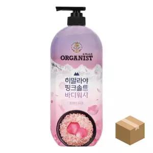 [하프클럽/셀럽하우스]온더바디 핑크솔트 바디워시 900ml 로즈 9개 BOX