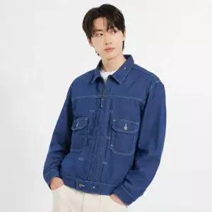 Trucker Jacket B - Indigo CP Denim 25S1D007-QT106-ZT210) 트러커 자켓 B)