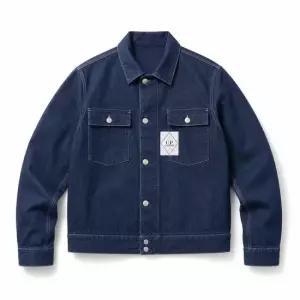 CP컴퍼니 Denim Short Jacket 18CMOW188A 110295W D08) 데님 숏 자켓)