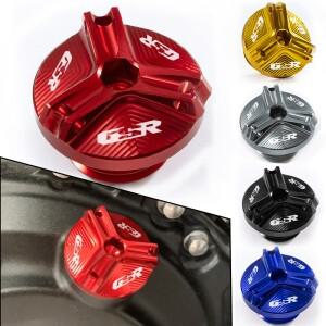 스즈키 GSR400 GSR600 GSR750 GSR 400 600 750 gsr CNC 알루미늄 오토바이 엔진 오일 캡 볼트 연료 필러 캡