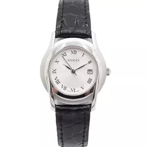 Gucci(구찌) 5500L G CLASS 27MM 쿼츠 가죽밴드 여성 시계aa65433