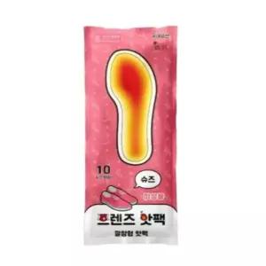 발바닥 10봉 90g 발핫팩 깔창 국산 신발핫팩 여성용 핫팩 깔창핫팩 신발