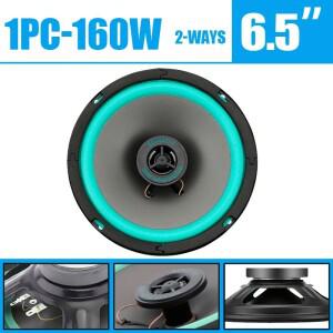1PC 160W 6.5인치 차량용 동축 스피커 HiFi 자동차 도어 서브우퍼 범용 오디오 음악 풀레인지 트럭 스테레