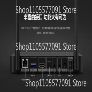 프리미엄 Z9X PRO 4K HDR 미디어 플레이어, RTD1619BPD 64비트 쿼드코어, 4G+32G, VS10 이미지 향상 기능