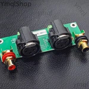 XLR-RCA 밸런스드 오디오 컨버터 보드 하이파이 DIY용 싱글 엔디드 입력 출력