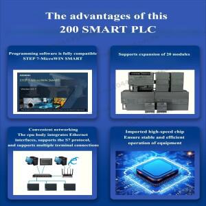 Smart200 CPU SR20 Siemens s7-200 스마트 PLC 288-1ST20-0AA1 호환됩니다.