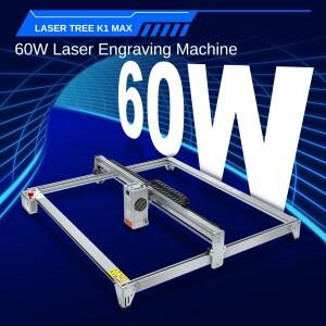 레이저 트리 조정 가능한 조각기, 20W, 60W 파워 모듈, 절단기, DIY 도구, K1MAX