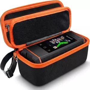 부시넬 골프 윙맨 HD GPS 스피커용 휴대용 하드 캐리 케이스 화면 보호 디자인의 보관 홀더 케이블