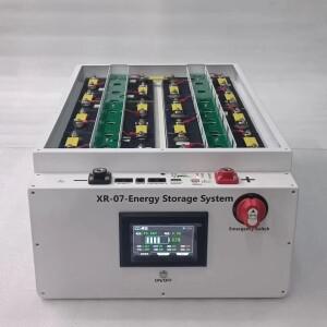 XR07-48V280AH 전원 상자 LiFePO4 배터리 케이스 JK BMS EVE CATL 280 302AH 용 태양열 홈 에너지 저장 16