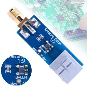 1/9 Balun One Nine Tiny RTL-SDR 160M-6M 롱 와이어 HF 안테나(안테나 입력 보호 기능 포함) Ham It Up용
