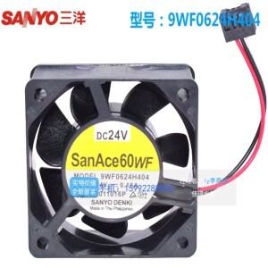 SANYO DENKI 9WF0624H404 DC 24V 0.15A 60x60x25mm 3선 서버 냉각 팬