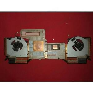 5H40S20296 DC 10V 0.8A 열 모듈 82M0 E5용 중고 노트북 CPU 팬 및 방열판