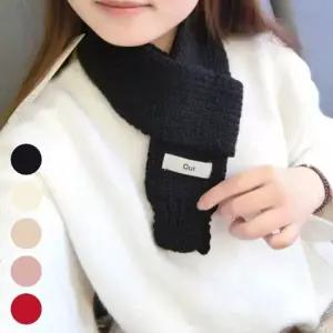 겨울 미니목도리 공용 방한 스카프 슬림형 휴대용 머플러 커플목도리 남녀목도리