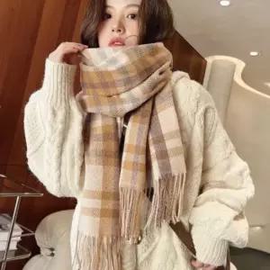롱 머플러 방한 목도리 겨울 스카프 털 양털