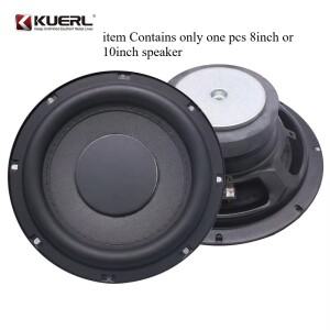 최저가 초슬림 8인치/10인치 선택 가능 RMS 80W/최대 600W 오디오 개조 서브우퍼 스피커  차량용 베이스