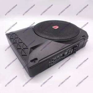 10인치 800W 차량용 오디오, 12V 액티브 고출력 초슬림 서브우퍼로 개조된 베이스 스피커