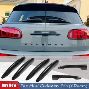 MINI One Cooper S D JCW F54 Clubman 2015 2023 외부 블랙 도어 핸들 커버 장식 자동차 스타일링 액세서리