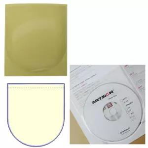 밀봉형 포켓 라벨테이프 CD케이스 30매 [BAL86596]
