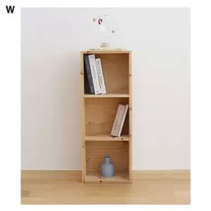 고급 삼나무원목 DIY3단책장 330 [BYI59296]