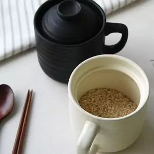 쉽게 밥을 짓는 코즈키 1인 라이스쿠커 2color 1인밥솥 밥솥 도자기라이스쿠커 1인라이스쿠커