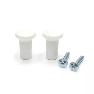 이케아 GUBBARP 구바르프 손잡이 21mm 화이트 2개입 반제품