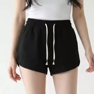 짧은바지 5부반바지 휴가 여자핫팬츠 숏팬츠 신상 면