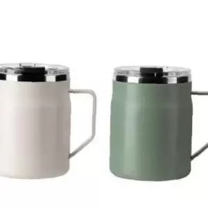 스테인리스머그컵 [475ml] 스테인리스 손잡이 캠핑 어반 머그 커피 컵