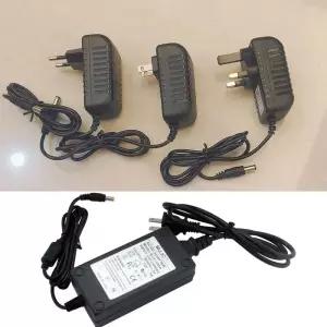 직류전원장치 DC 12V 전원 장치 1A 2A 3A 5A EU 영국 어댑터 LED 드라이버 스위치 변압기 AC 110V 220V~12