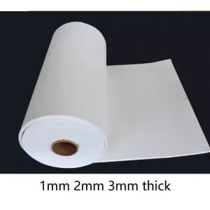 절연지 테이프 링 1mm 2mm 3mm 두께 알루미늄 규산염 세라믹 섬유 종이 난연성 면화 전기 씰링 내화 절연