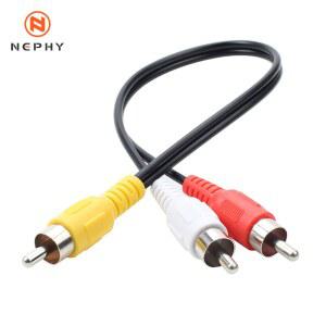 Y젠더 RCA Y어댑터 1 수2 듀얼 스테레오 디지털 시어터 SPLITTER 홈 수 오디오 케이블, 서브우퍼, 실드 하이파이
