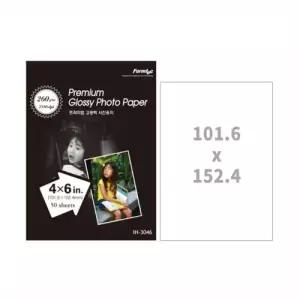 폼텍 고광택포토용지(인화지) IH-3046 50매 260g