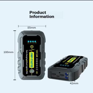 3000A 차량 비상 시동 전원 공급 장치 12V 대용량 배터리 백업 점화 및 방수 모바일 파워 뱅크