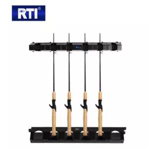 RTI 블랙 로드랙 월스탠드 낚시대 로드거치대