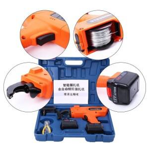 12V 4500mAh 자동 철근 바인딩 기계 무선 케이블 충전식 완전 묶는 도구