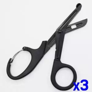 가정비상구급용 병원용가위 드레싱가위 의료가위 19cm 붕대가위 x3개