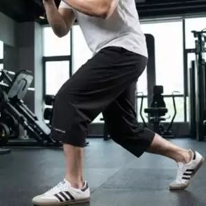 남성 축구 등산 러닝 쿨링 아이스 7부 트레이닝 반바지