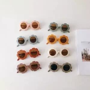 차단 아동 선글라스 플라워 유아 안경 키즈 자외선