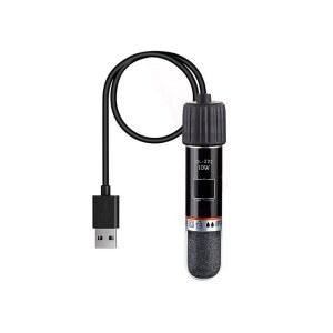 어항온도조절기 스몰 수조용 USB 미니 수족관 가열봉 히터 10W 수중 온도 조절기 26 항온