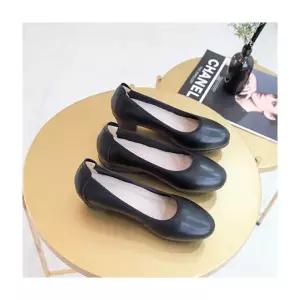 좋으니 발편한 소가죽 펌프스 승무원 유니화 면접구두 빅사이즈 220 255 260까지 3cm 4cm 5cm131830