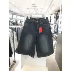 체이스컬트 세이브존03 다크워싱 버뮤다 와이드 데님팬츠AA SWEERU2331 (48036672)