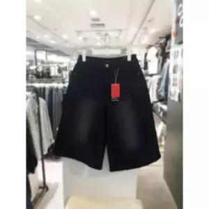 체이스컬트 세이브존03 블랙 버뮤다 와이드 데님팬츠AA SWEERU2332 (48036666)