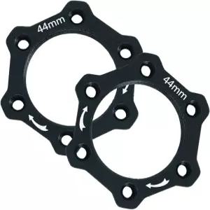 Thinvik 44MM 자전거 프리휠 허브 브레이크 로터 6 볼트 플랜지 어댑터 - 2개/팩