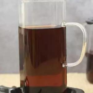 우유백 커피잔 내열유리컵 머그컵 예쁜 홈카페 1P 강화 마카 사각400ml