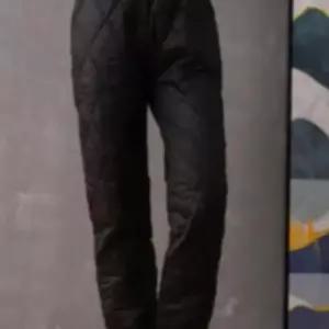 절개 패딩바지 절개바지 누빔 바지 밑단 스타일 패딩 겨울 시보리