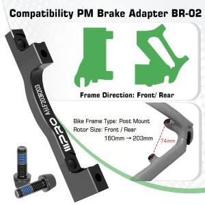 III프로 자전거 디스크 브레이크 어댑터 160MM 로터 변환기 140/180/203mm PM IS