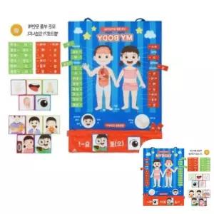 제이커 매직캐슬 차트 소중한나의몸배우기 학습판