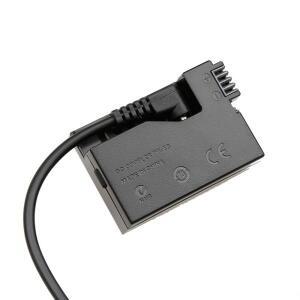 USB-C-ACK-E8 전원 어댑터 DR-E8 LP-E8 Canon EOS 550D 600D T2i T3i T4i T5i X4 X5 X6i 용 더미 배터리