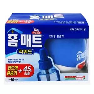 IOWB7CD4D 리퀴드 코드형 향 스프레이형 홈매트 훈증기 모기 기피 벌레 제 바퀴