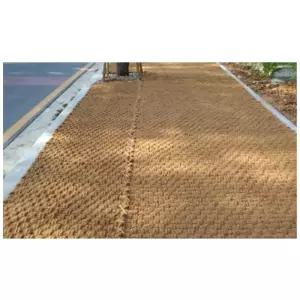 비포장도로 야자 코코 매트 미끄럼방지 1500 x 10M x 35T 공사장 마당 합사깔개